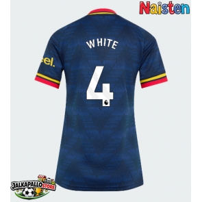 Arsenal Ben White #4 Vieraspaita Naisten 2026-27 Lyhythihainen